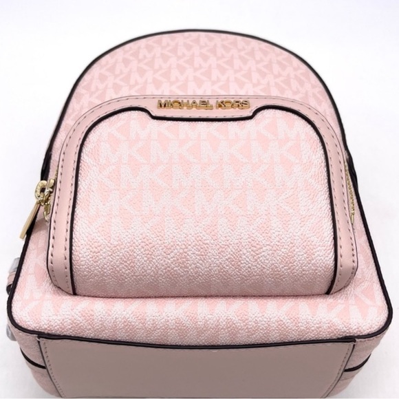 Michael Kors Jaycee Blush Pink Backpack - Picture 3 of 7